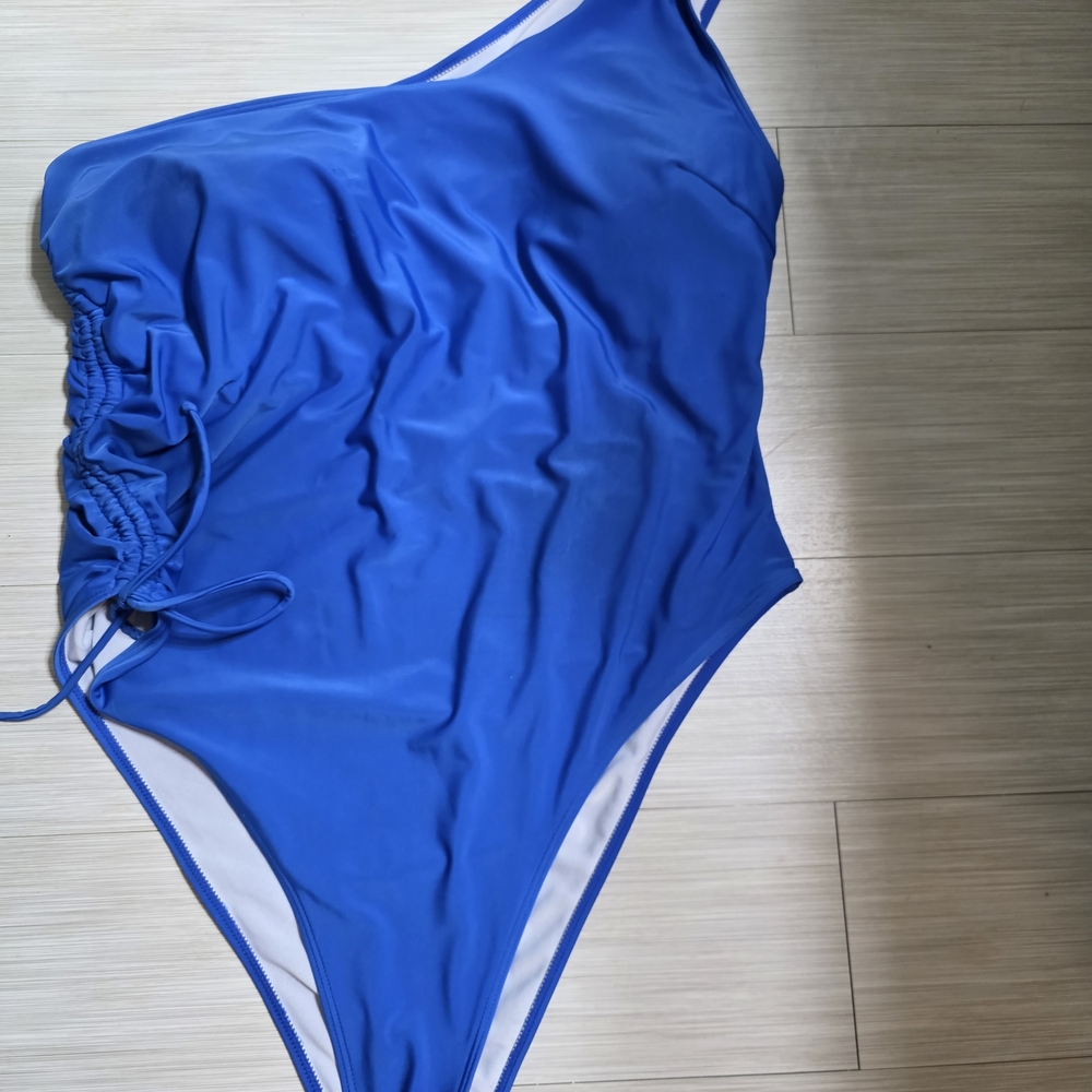 SHEIN Blue One Piece Swimsuit